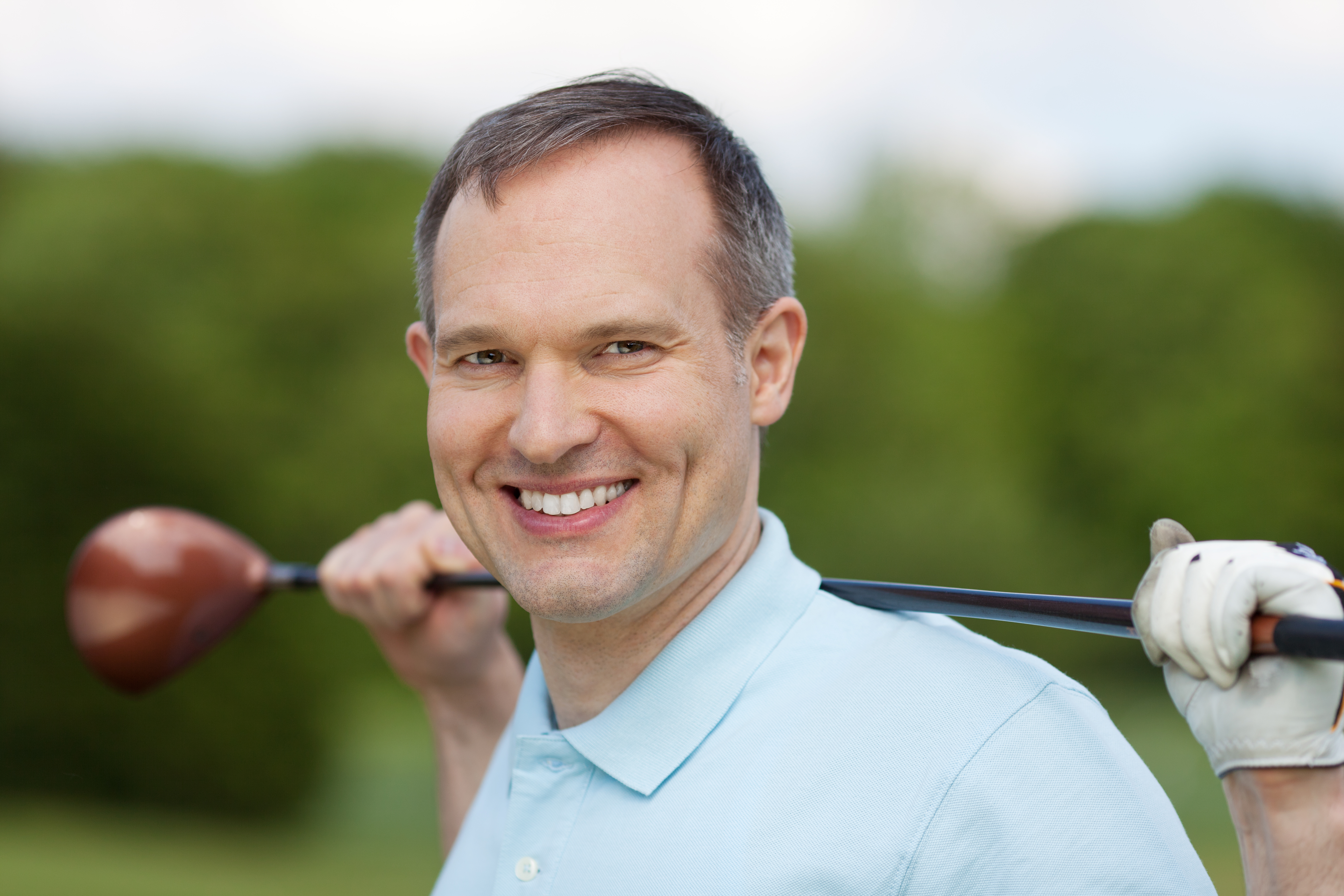 Male Golfer